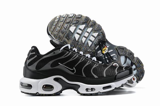 Nike Air Max Plus Tn Men's Running Shoes Black Blue-55 - Click Image to Close